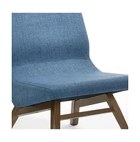 Lounge Chair with Ottoman – Upholstered Design for Relaxation