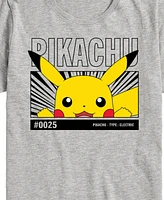 Hybrid Big Boys Pokemon Pikachu Graphic T-Shirt