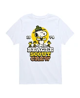 Hybrid Toddler Boys Peanuts Beagle Scout Crew Graphic T-Shirt