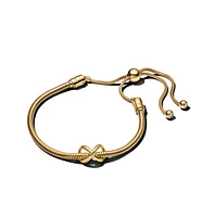 Pandora 14k Gold-Plated Forever Always Infinity Bracelet Gift Set