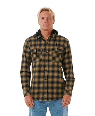 Rip Curl Men's Grunter Flannel Hood Shirt