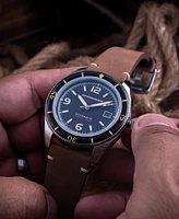 Spinnaker Men's Fleuss Automatic Leather Strap Watch