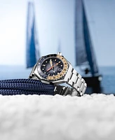 Spinnaker Men's Dumas Gmt Automatic Solid Stainless Steel Bracelet Watch