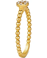 Le Vian Nude Diamond Circle Cluster Ring (1/10 ct. t.w.) in 14k Gold