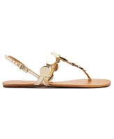 Schutz Women's Acacia T Round Toe Flat Sandals
