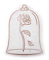 Toscana Disney Beauty And The Beast Marble Serving Stone Board