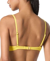 Kate Spade Women's Cinched-Front Underwired Bikini Top, Exclusively at Macy's