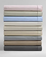 Calvin Klein Washed Cotton Percale 4-Pc. Sheet Set