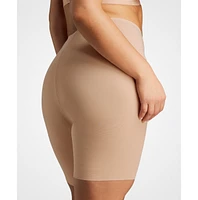 Siella Women's Cotton No-Show Mid-Thigh Short