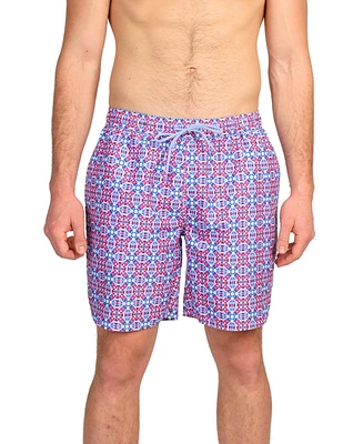 Tailorbyrd Men's Kaleidoscope Swim Shorts