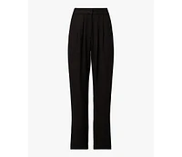 WeWoreWhat Women's Silky Trouser Pant