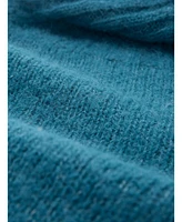 Celtic & Co. Women's Alpaca Cotton Slouch Roll Neck Sweater