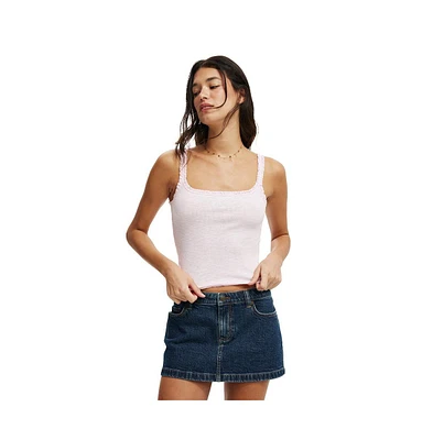 Cotton On Women's Chelsea Lace Trim Cami