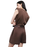 Nocturne Women's Padded Basic T-Shirt