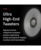 Fluance Signature HiFi Surround Sound Home Theater 5.0 Channel Speaker System including 3-Way Floorstanding Towers, Center and Rear S