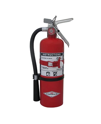 Amerex B479T, 5lb Purple K Fire Extinguisher with Aluminum Valve & Wall Bracket