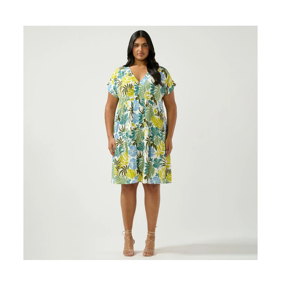 Estelle Plus Antibes Resort Mini Dress