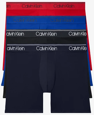 Calvin Klein Men's 3+1 Value Pack Micro Stretch Boxer Briefs