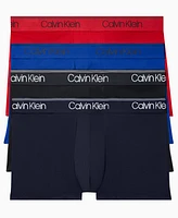 Calvin Klein Men's 3+1 Value Pack Micro Stretch Low-Rise Trunks