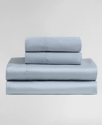 Calvin Klein Rekoop Solid 400-Thread Count Sateen 4-Pc. Sheet Set
