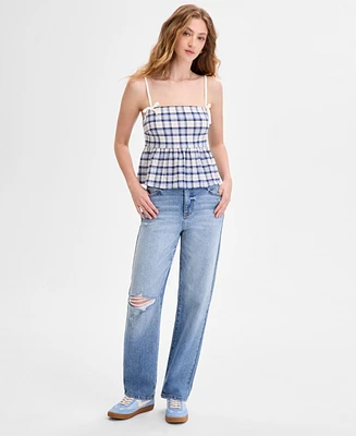 Celebrity Pink Juniors' Straight-Leg Jeans