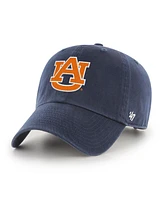 '47 Brand Men's Navy Auburn Tigers 2025 Ncaa Men's Basketball Tournament March Madness Final Four Clean Up Adjustable Hat