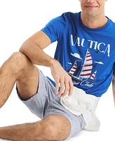 Nautica Men's Sailing Club Logo Graphic T-Shirt
