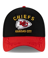 New Era Men's /Red Kansas City Chiefs 2025 Nfl Draft 39THIRTY Flex Hat