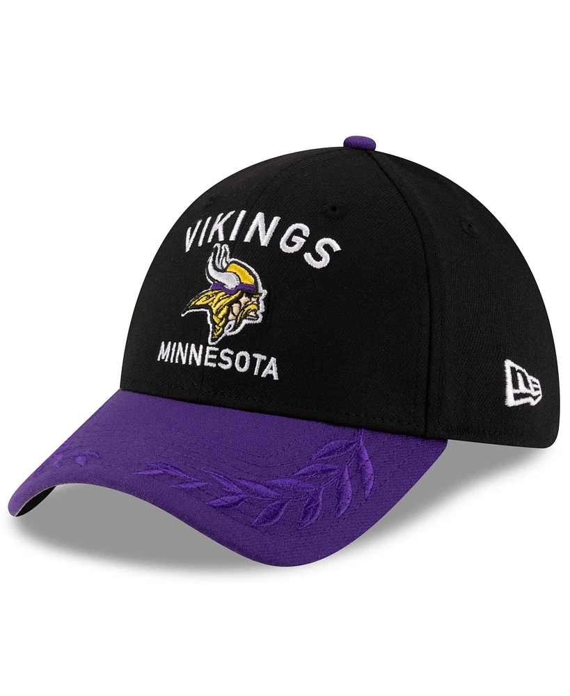 New Era Men's /Purple Minnesota Vikings 2025 Nfl Draft 39THIRTY Flex Hat