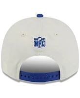 New Era Men's Cream/Royal Buffalo Bills 2025 Nfl Draft A-Frame 9FIFTY Snapback Hat
