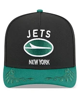 New Era Men's /Green New York Jets 2025 Nfl Draft A-Frame 9FIFTY Snapback Hat