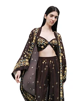 Nocturne Women's Accessory Detailed Crop Top
