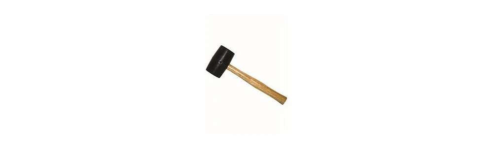 Bon 15-220 Rubber Mallet - Black 24 ounce