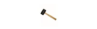 Bon 15-220 Rubber Mallet - Black 24 ounce