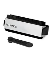 Fluance Vinyl Record & Stylus Cleaning Kit with 2-in-1 Anti-static Carbon Fiber & Soft Velvet Lp Brush and Stylus Brush (VB52)