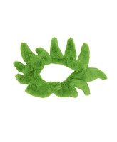 Grinch Plush Headband with Furry Collar Set