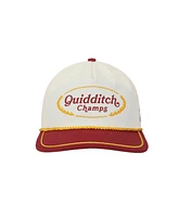 Harry Potter Men's Quidditch Champs White & Red Snapback Hat