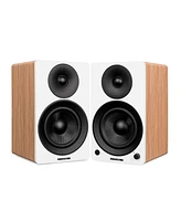 Fluance Reference RT85N High Fidelity Vinyl Turntable with PA10 Phono Preamp and Ai61 Powered 6.5" Bookshelf Speakers, Nagaoka Mp-110 cartridge, 120W