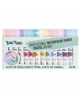 Professional Watercolor Paint Set: Pastels