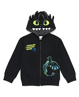 How to Train Your Dragon Boys Toothless Fleece Cosplay Hoodie