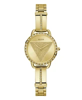 Guess Women's Analog Gold-Tone Stainless Steel Watch, 30mm