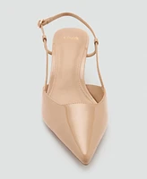 Mango Women's Patent Leather Effect Heeled Shoes