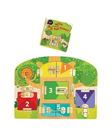 Battat Wooden Lock & Latch Board