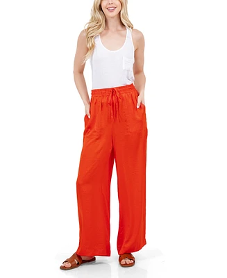 Fever Women's Solid Drawstring Pant