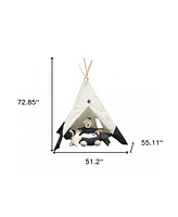 Fabric Canopy Tent for Camping Backyard or Indoor Use