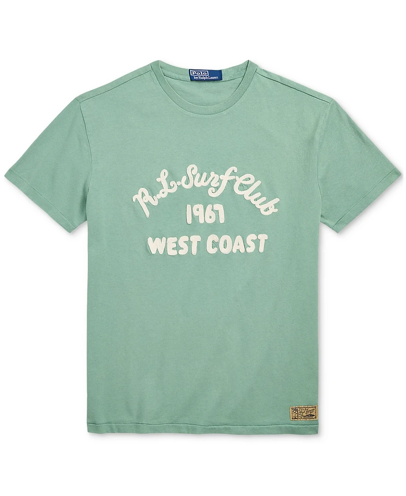 Polo Ralph Lauren Men's Classic-Fit Embroidered Jersey T-Shirt