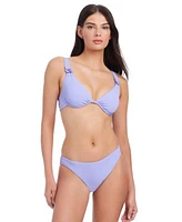 Sanctuary Womens Stay Connected Underwire Bikini Top Hipster Bottoms