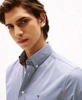 Tommy Hilfiger Men's Regular-Fit Gingham Performance Shirt