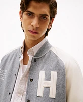 Tommy Hilfiger Men's Varsity Logo Bomber Jacket