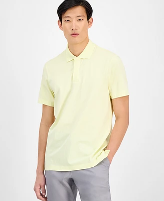 Alfani Men's Regular-Fit Mercerized Polo Shirt, Created for Macy's